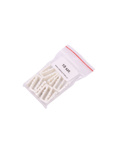 Blokada do karnisza szyny sufitowej biała - 3