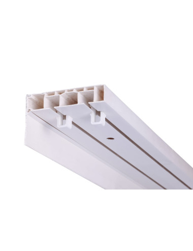 Blokada do karnisza szyny sufitowej biała - 4