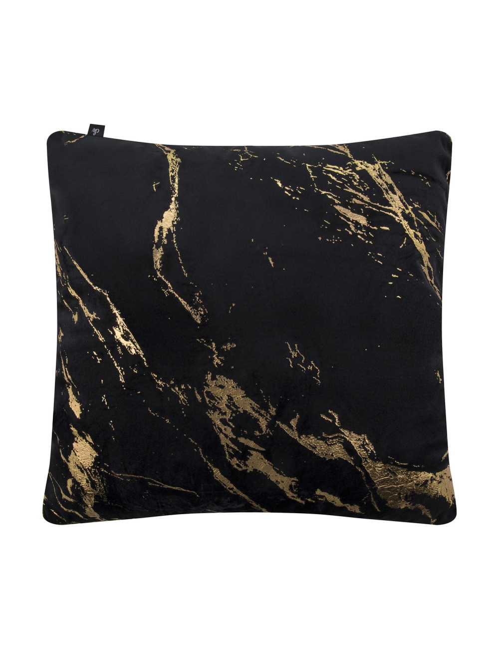 Poszewka 45x45 czarno złota ENDLESS na poduszkę