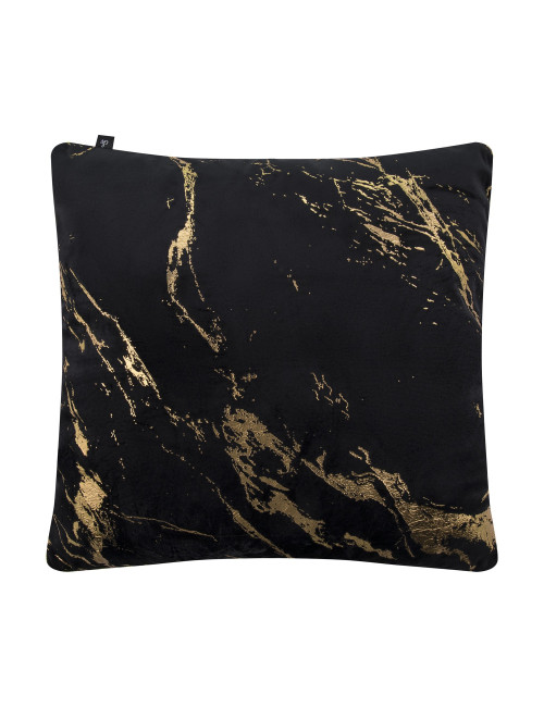 Poszewka 45x45 czarno złota ENDLESS na poduszkę