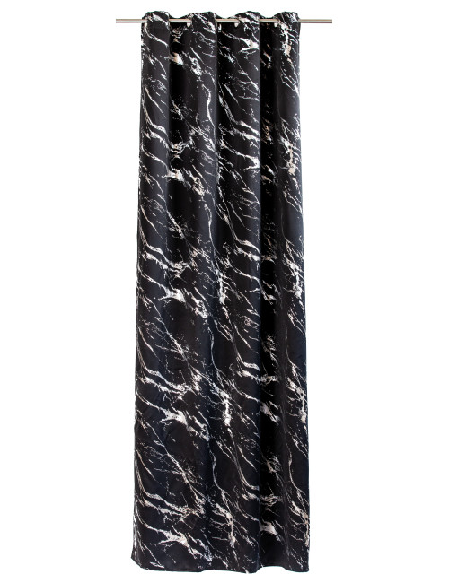 Zasłona 140x270 czarno srebrna ENDLESS