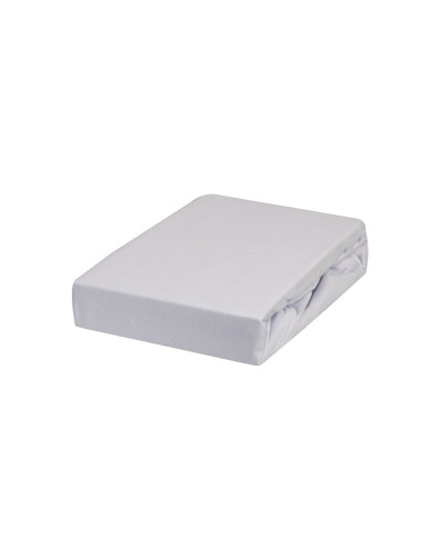 Prześcieradło białe 180x200 z gumką JERSEY