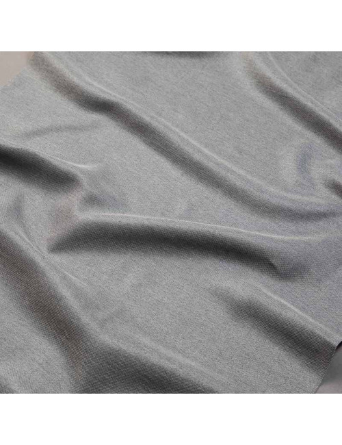 Ciemnoszara zasłona gotowa 140x250 na przelotkach do sypialni, salonu LENS