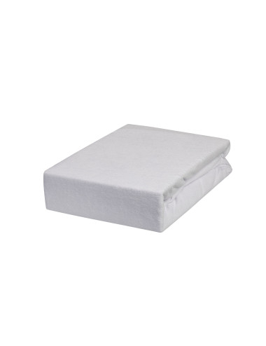 Prześcieradło 160x200 Frotte z gumką białe