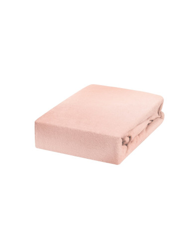 Prześcieradło 180x200 Frotte z gumką beżowe