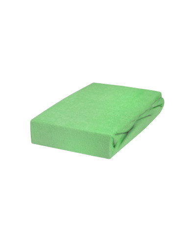 Prześcieradło 220x200 Frotte z gumką mięta