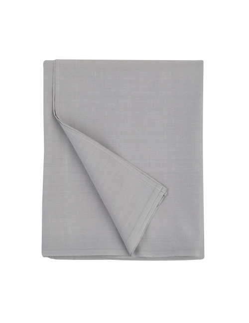 Prześcieradło jasnoszare 160x215 Bawełna
