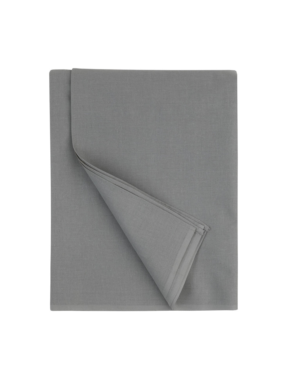 Prześcieradło ciemnoszare 160x215 Bawełna