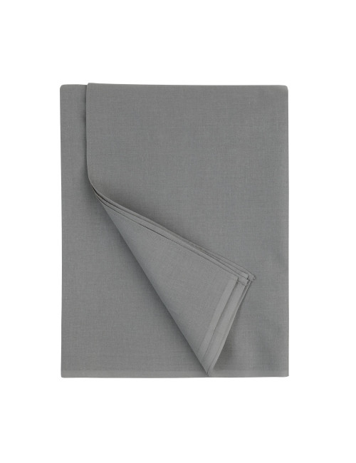 Prześcieradło ciemnoszare 160x215 Bawełna