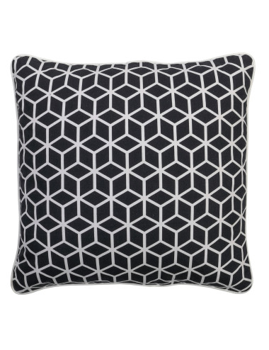 Ozdobna dekoracyjna poszewka na poduszkę 45x45 geometryczny wzór w stylu LOFT GEOMETRY