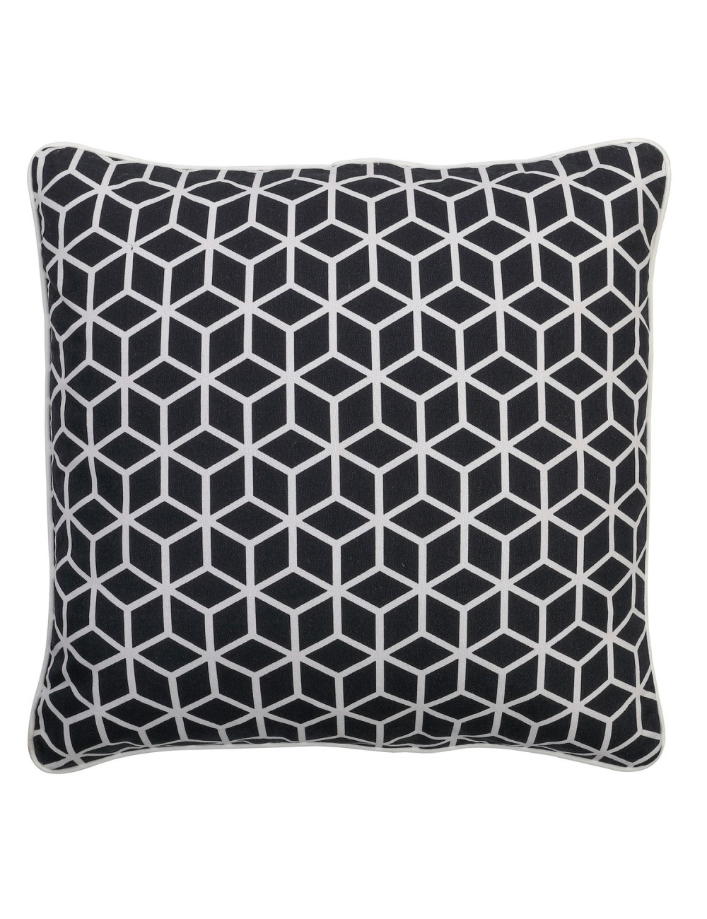 Ozdobna dekoracyjna poszewka na poduszkę 45x45 geometryczny wzór w stylu LOFT GEOMETRY