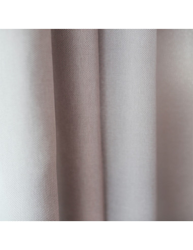 Jasnoszara zasłona gotowa 140x250 na przelotkach do sypialni, salonu LENS