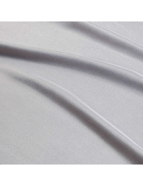 Jasnoszara zasłona gotowa 140x250 na przelotkach do sypialni, salonu LENS