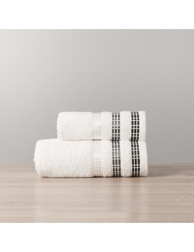 Ręcznik bawełniany 70x140 LUXURY biały