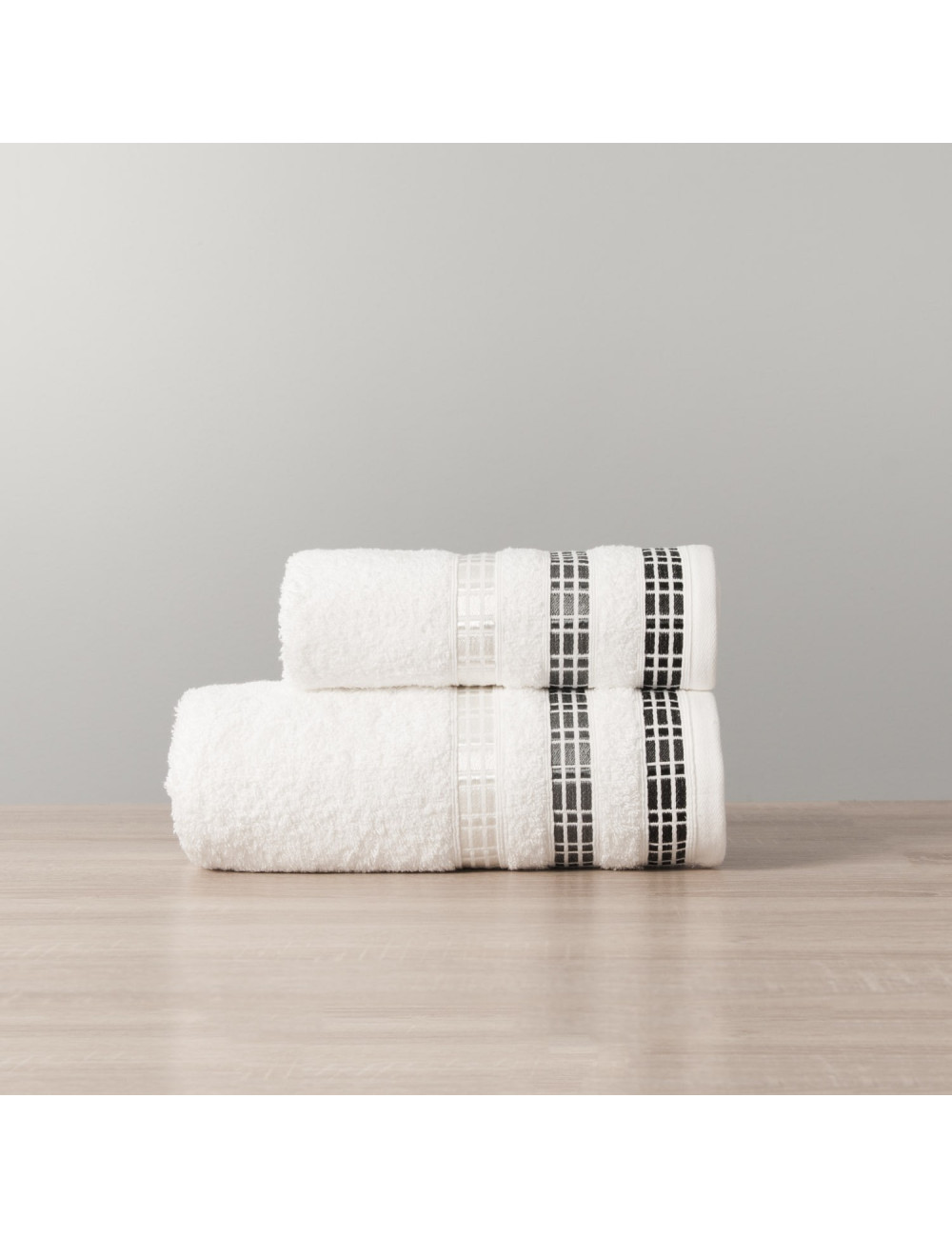 Ręcznik bawełniany 70x140 LUXURY biały