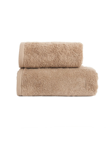 Ręcznik 50x90 ciemny beż EMILIO gładki