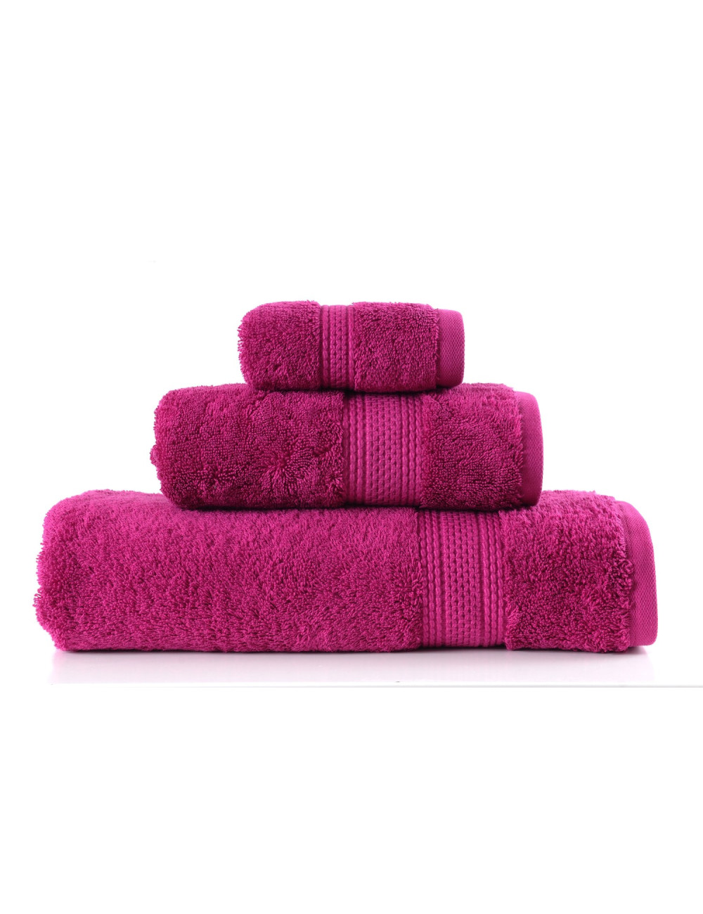 Ręcznik 70x140 Fuksja EGYPTIAN 600 g/m2