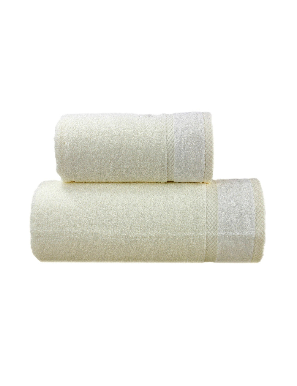 Ręcznik 50x90 bawełna bambus kremowy WELLNESS