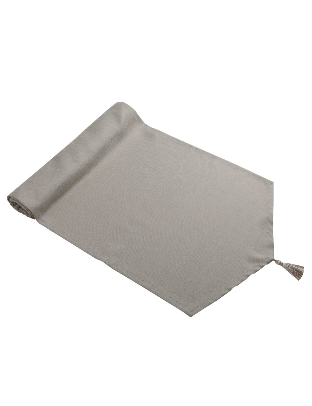 Bieżnik beżowy 45x220 frędzle NATURAL