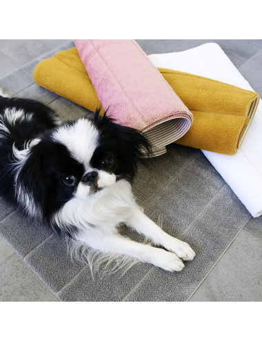 Dywanik antypoślizgowy 50x70 uniwersalny kremowy