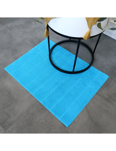 Dywanik antypoślizgowy 50x70 uniwersalny turkusowy