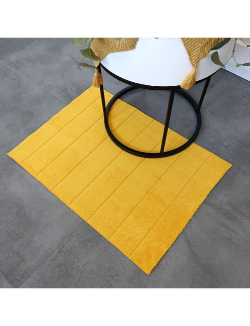 Dywanik antypoślizgowy 50x70 uniwersalny żółty