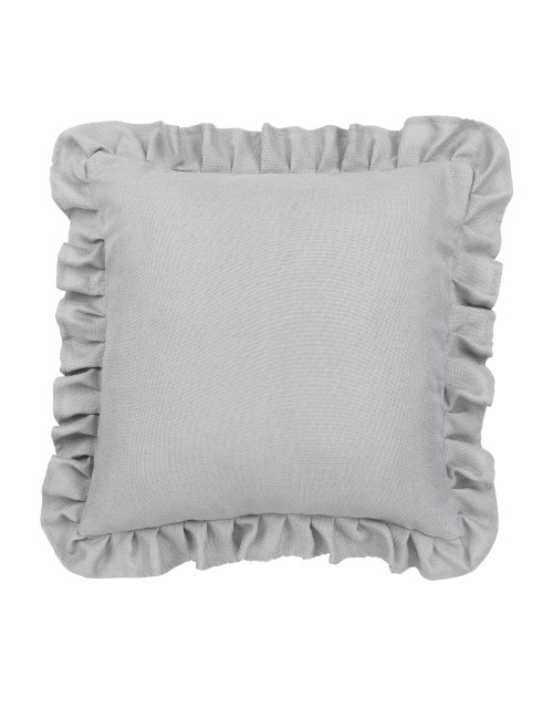 Zestaw poszewek dekoracyjnych szarych NATURAL 45x45