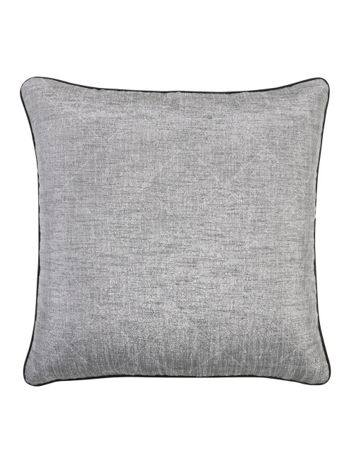 Zestaw poszewek dekoracyjnych pikowanych srebrnych SHINY