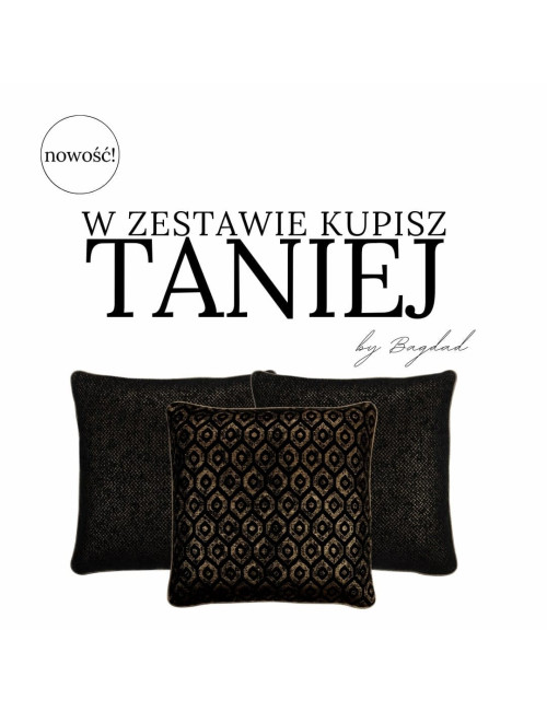 Komplet poszewek dekoracyjnych glamour SHINY 45x45