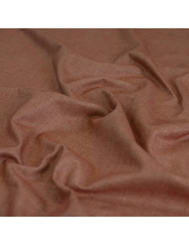 Tkanina zasłonowa splot SOHO trebol pomarańcz 140cm