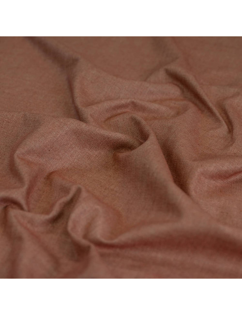 Tkanina zasłonowa splot SOHO trebol pomarańcz 140cm - 1