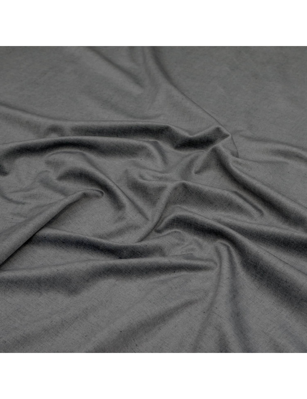 Tkanina zasłonowa velvet LARA venecia szary 140cm