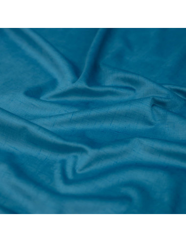 Tkanina zasłonowa velvet LARA venecia niebieski 140cm