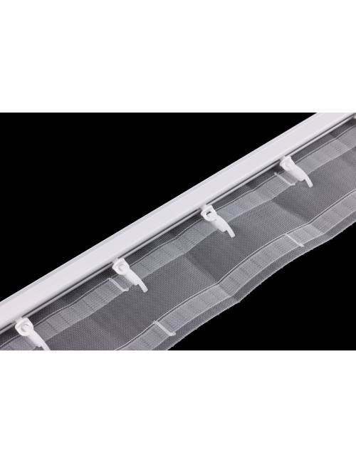 Ślizg na sznurku do systemu WAVE fala co 6 cm biały