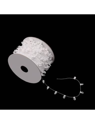 Ślizg na sznurku do systemu WAVE fala co 8 cm biały