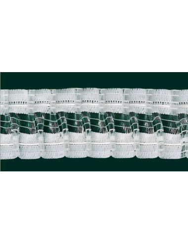 Taśma SMOK z rzepem do lambrekinów szerokość 55 mm szerokość 5,5 cm, marszczenie 1:2