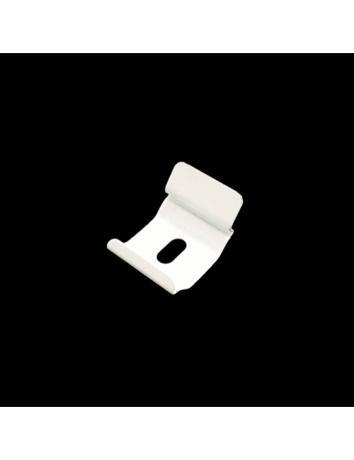 Uchwyt sufitowy do szyn TS klips biały