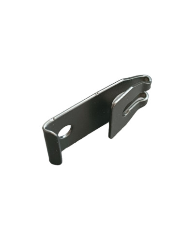 Uchwyt sufitowy do szyn TS zaciskowy czarny