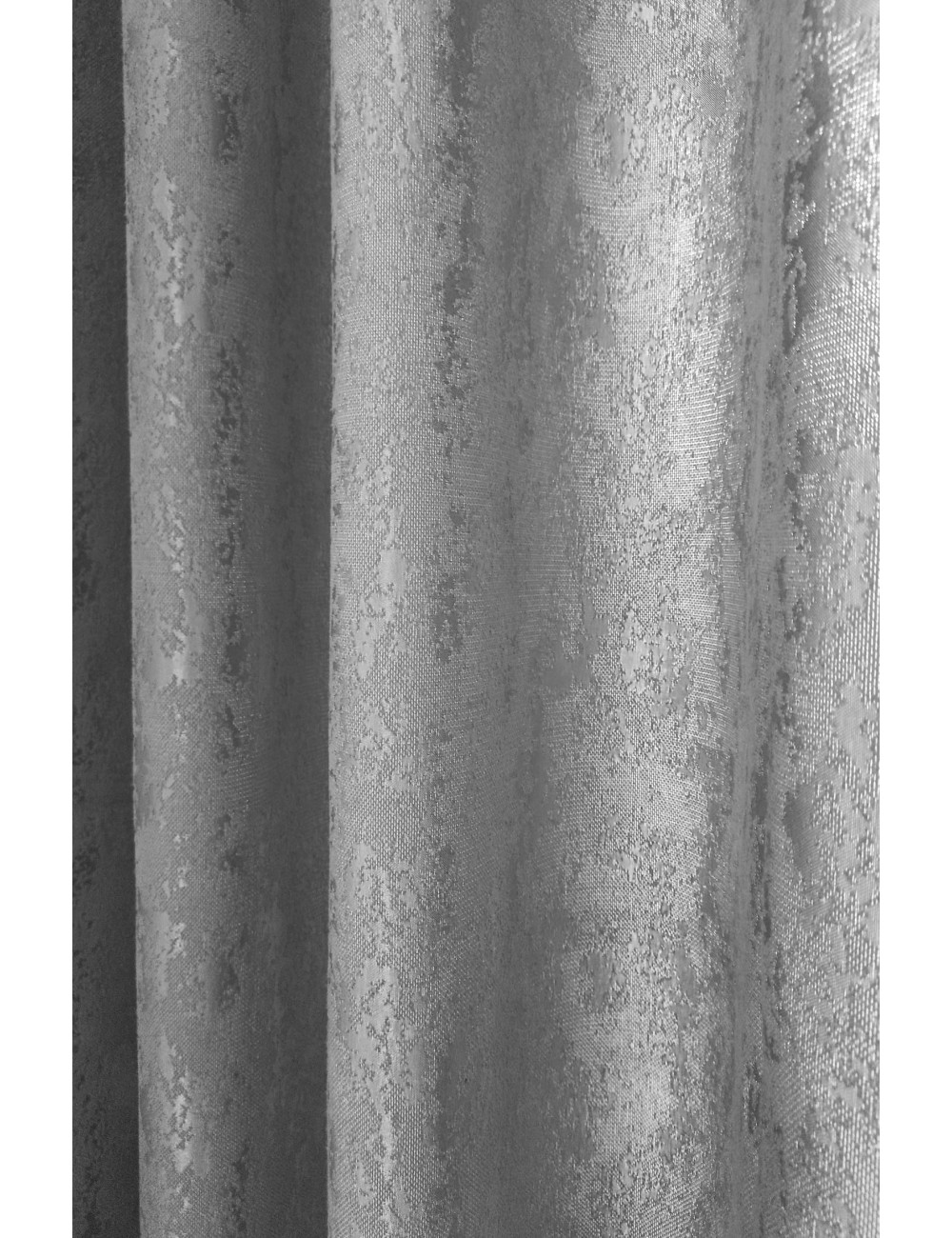 Zasłona gotowa 150x250 przelotki jasnoszara kółka STONE