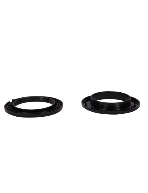 Przelotka do zasłon i firan uniwersalna 55 mm czarna