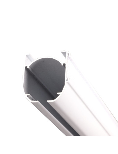 Profil BS do rolet rzymskich zamknięty biały z rzepem