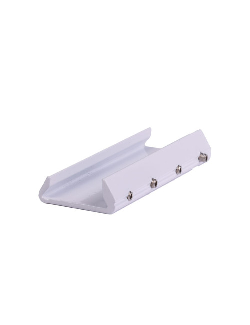 Łącznik do szyn TS biały zewnętrzny