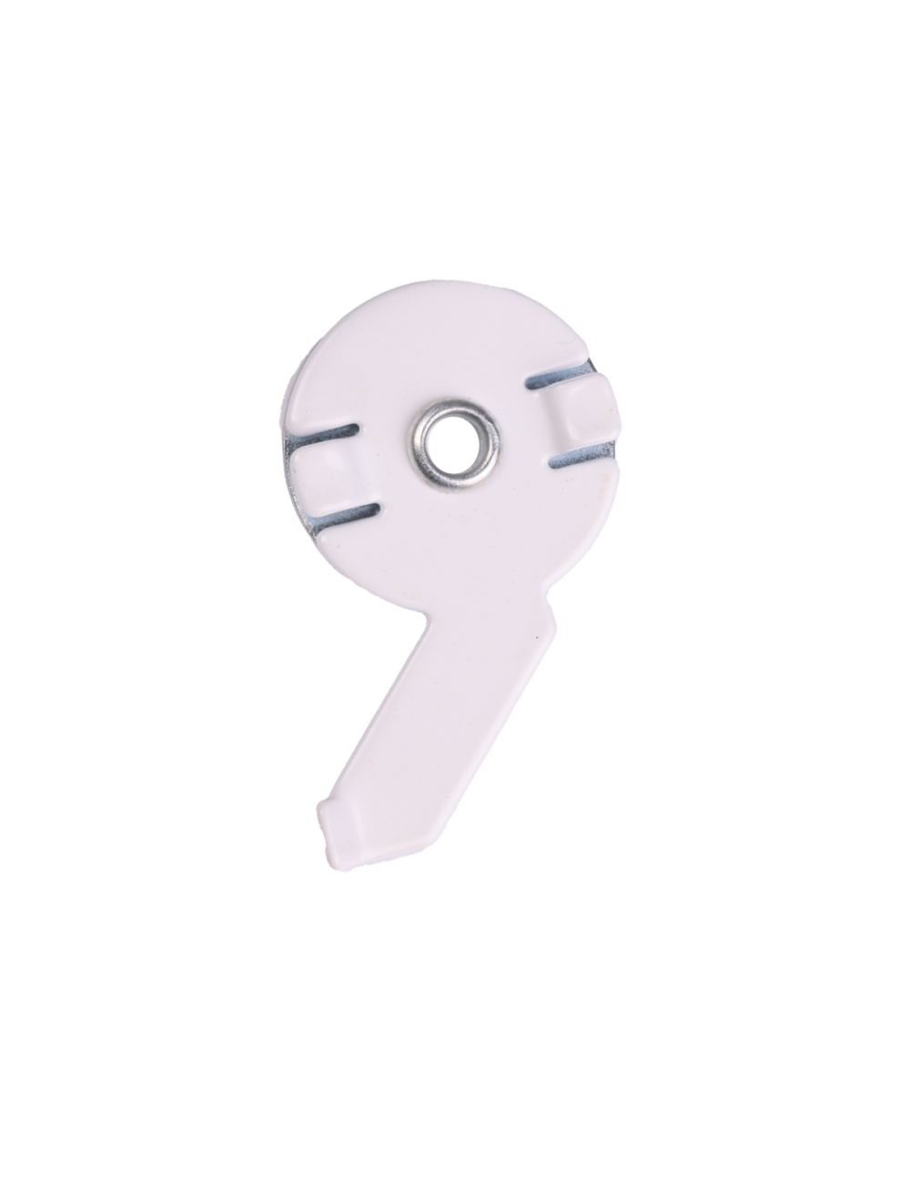 Uchwyt do rolety rzymskiej sufitowy biały