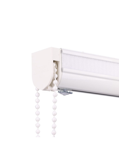 Łańcuszek koralikowy 150 cm biały do rolety rzymskiej