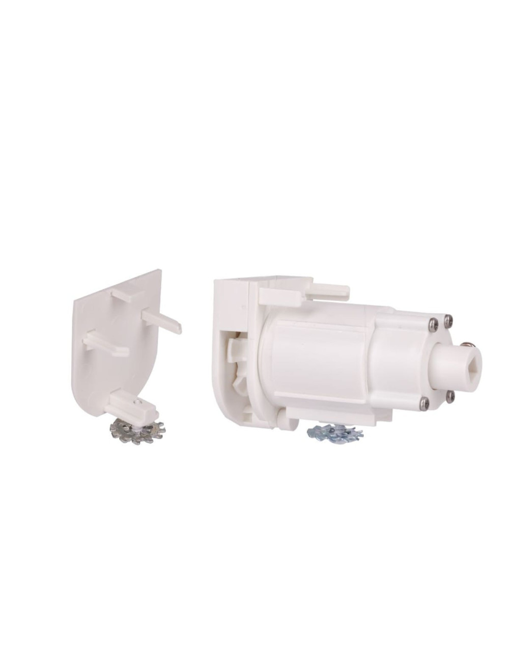 Mechanizm do rolety rzymskiej 1:4 + zaślepka profilu BS