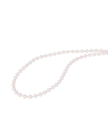 Łańcuszek koralikowy 75 cm biały do rolety rzymskiej