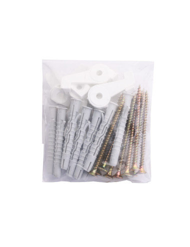 Uchwyt sufitowy MODERN biały + zestaw wkrętów z kołkami