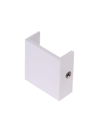 Zaślepka do szyny MODERN 25 mm biała