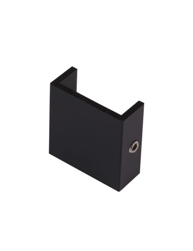 Zaślepka do szyny MODERN 25 mm czarna