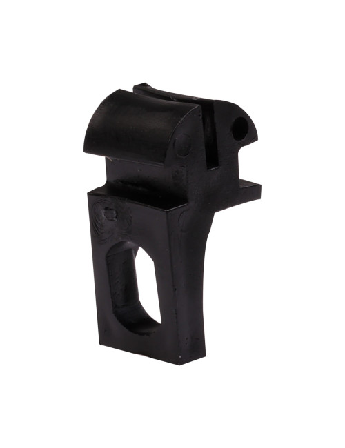 Suwak AS z oczkiem do szyny TS asymetryczny czarny